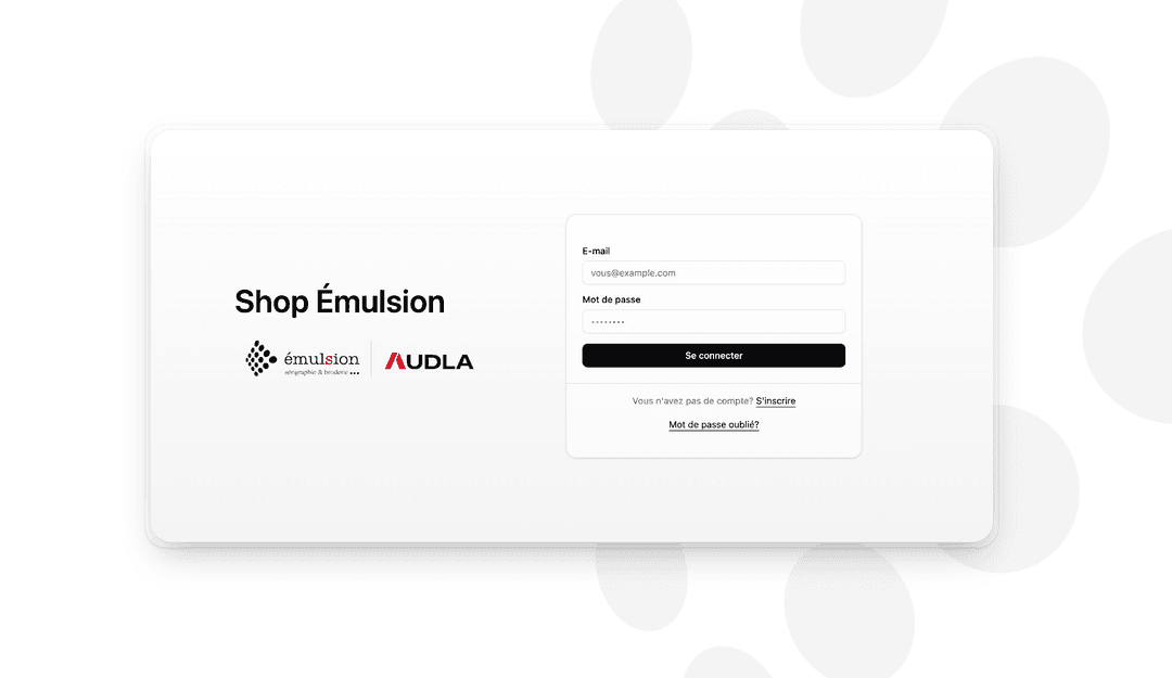 Login interface